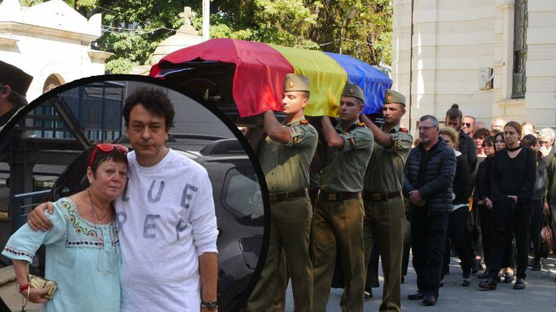 Alexandru Darie a fost înmormântat. Cum a apărut Anca Pandrea la funeralii. IMAGINI EXCLUSIVE