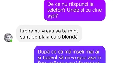 BANC | ”De ce nu răspunzi la telefon? Unde și cu cine ești?”