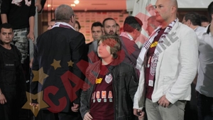 FOTO CFR-istii au sarbatorit in club Cupa si campionatul
