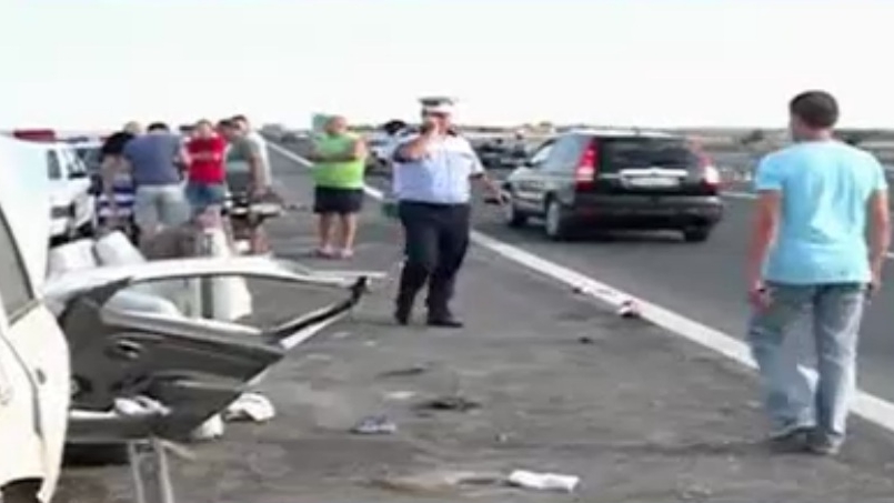 Grav accident de circulatie intre Ovidiu si Constanta. Sase persoane transportate la spital. Trei sunt in stare grava