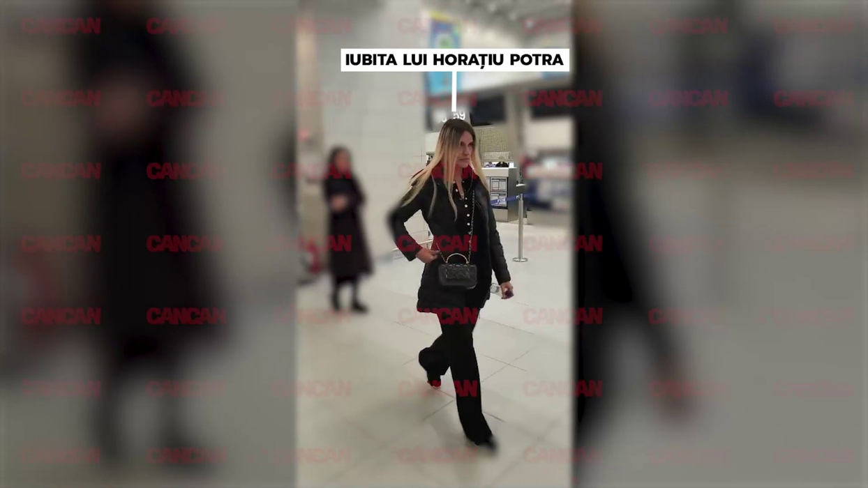 Ce i-a spus iubita lui Horațiu Potra când l-a văzut în aeroport! Presa i-a pus cea mai arzătoare întrebare la care românii vor răspuns