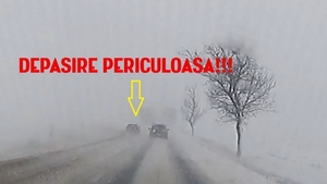 Accident socant filmat cu o camera de bord pe DN21! Ce greseala a facut soferul din imagine