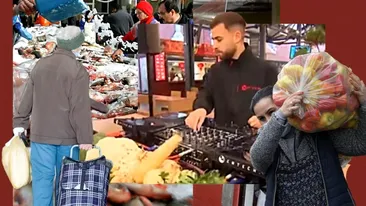 Cât costă un tur în Piața Obor. Străinii plătesc zeci de euro să admire fructe, legume și să consume mici: „Sunt din SUA, nu avem aşa ceva”