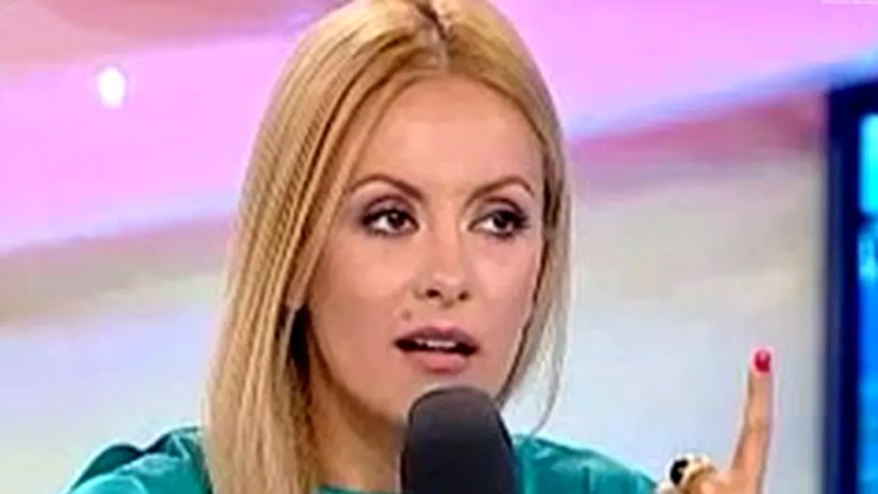 Simona Gherghe a ramas blocata cand a vazut-o! Amanta lui Guta a aparut aproape dezbracata la tv: E ora sase. Vai de mine