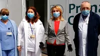 Gabriela Firea a inaugurat tomograful care depistează COVID-19 în câteva minute VIDEO