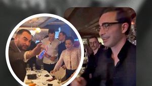 Aniversare cu ștaif la It Cucina! Radu Mazăre Jr. a făcut paranghelie mare + Pescobar nu a lipsit din peisaj