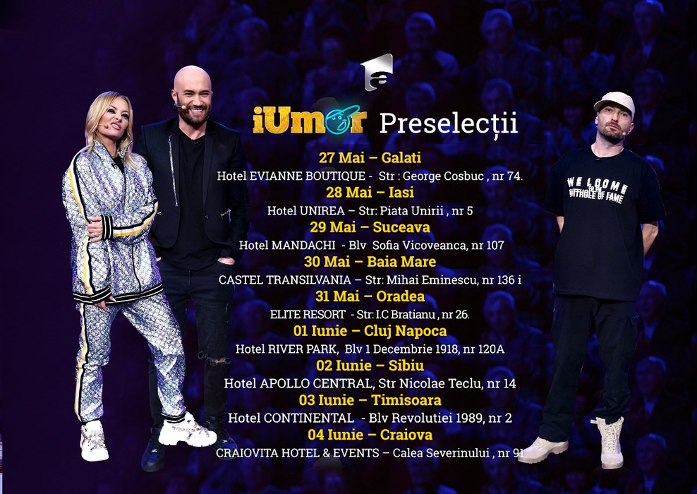 iUmor, sezonul 7. Când încep preselecțiile