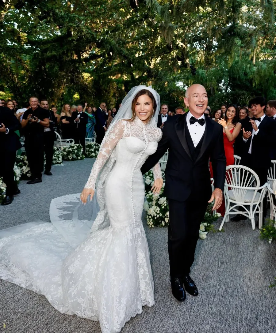 Nuntă Jeff Bezos și Lauren Sanchez. sursă - social media