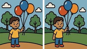 Test de inteligență | 3 diferențe în 49 de secunde: Le puteți identifica?