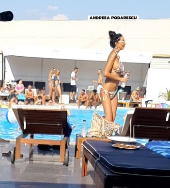 Andreea Podărescu și-a uitat, clar, fostul iubit. A făcut un adevărat show la piscină