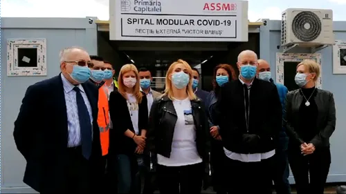 A fost inaugurat cel mai mare spital pentru COVID-19 din România: capacitate, 500 de pacienți VIDEO