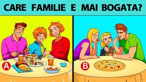 Test IQ exclusiv pentru genii | Care dintre aceste două familii este mai bogată?