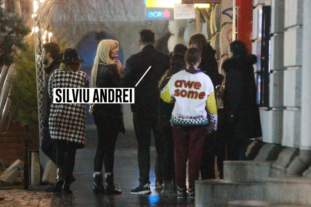 Silviu Andrei, împreună cu o blondă