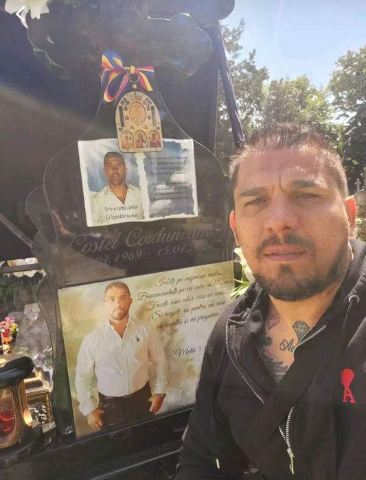 Postarea emoționantă făcută de Adrian „Beleaua” Corduneanu / Foto: TikTok