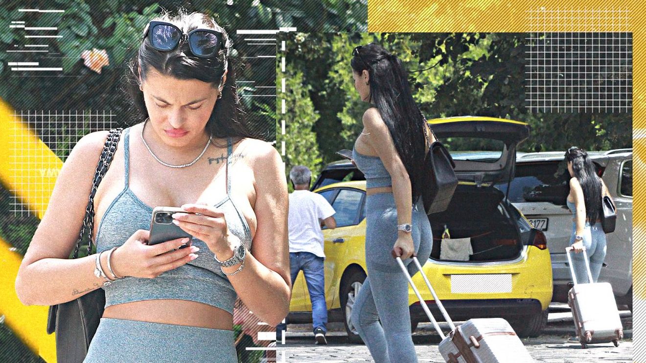 Super-mulată și cu silicoanele ”evadate” din bustieră, fosta lui Syda a blocat traficul