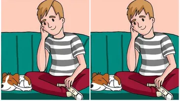 Test IQ | Găsiți cele trei diferențe dintre aceste două imagini. Doar geniile o pot face în 5 secunde 