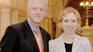 Bill Clinton cheltuie doua milioane de dolari cu nunta fiicei sale