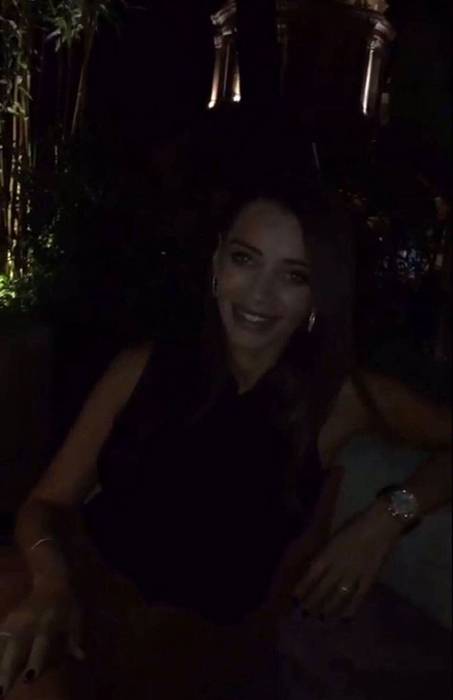Oana Marica a petrecut alături de Stefano Ricucci într-un club din Mamaia