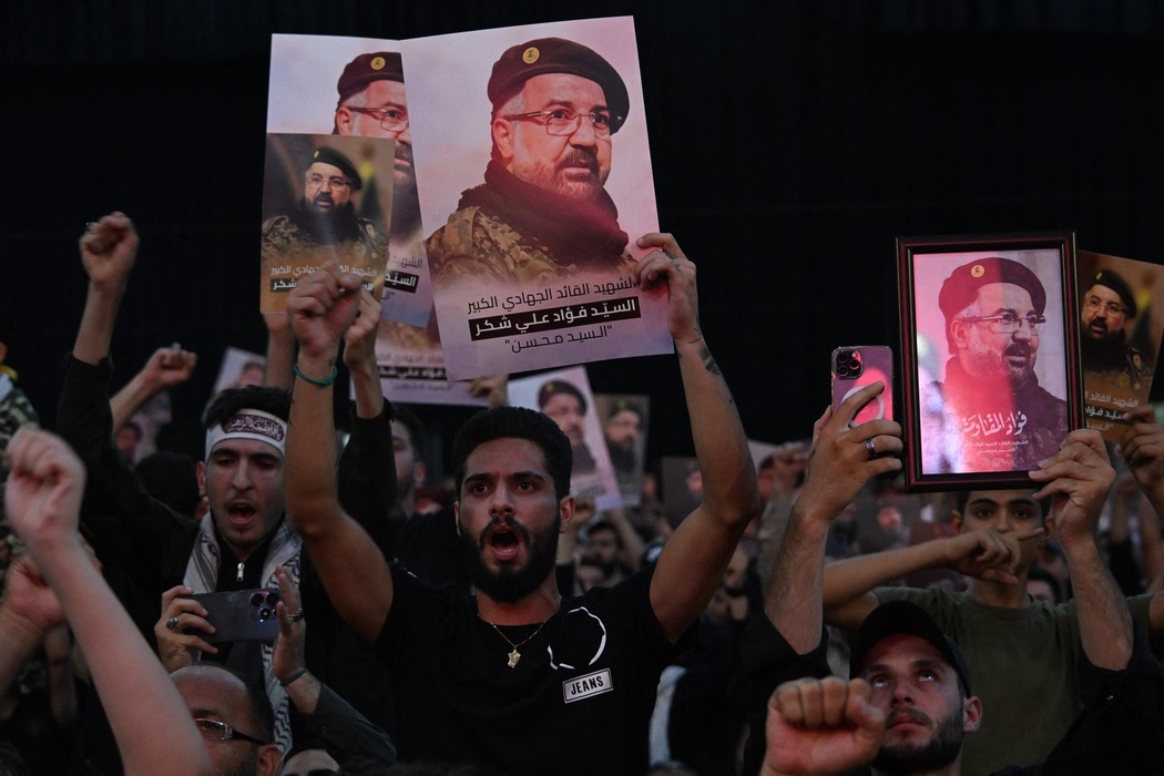 Înmormântarea comandantului Fuad Shukr
Foto: Profimedia
