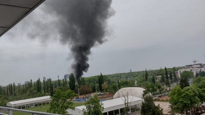 Clădirea în care a funcționat fostul club Gaia a luat foc! Incendiul, aproape de domeniul lui Klaus Iohannis
