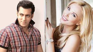 IULIA VÂNTUR şi SALMAN KHAN, în direct, la un post TV din India!