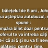 Bancul de weekend | „Voi cumpăra bilet doar pentru mine”