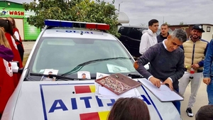 Gestul caritabil al caricaturistului Gogu Neagoe pentru polițista de la Rutieră care se luptă cu nemilosul cancer: își donează lucrările