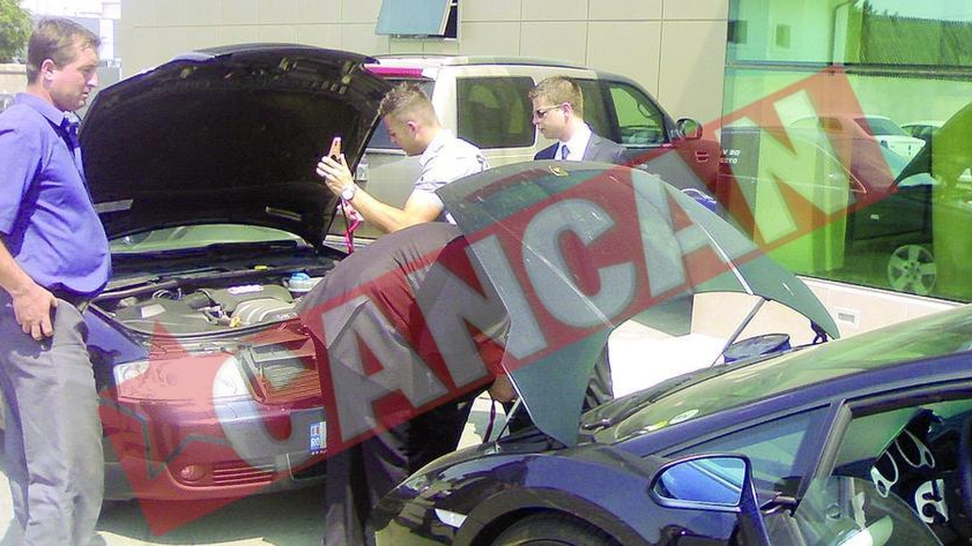Honorius a ramas in pana cu Lamborghini