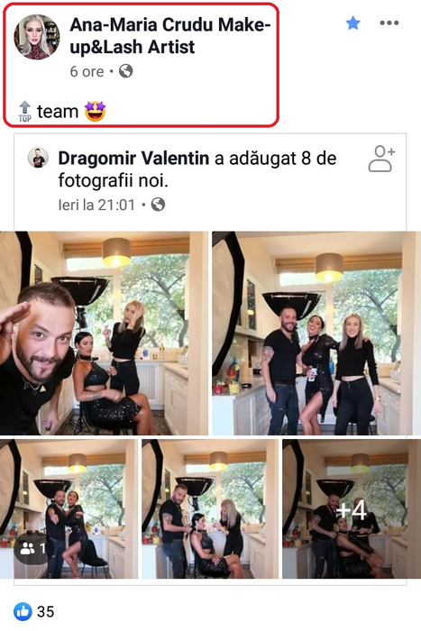 Ana-Maria Crudu, imagini de colecție cu sora ei, la 3 zile după ce a fost bătută de iubit. Cum a fost machiată Daniela Crudu