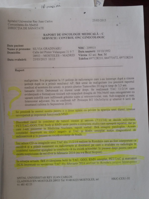 Medicii spanioli au dat verdictul clar