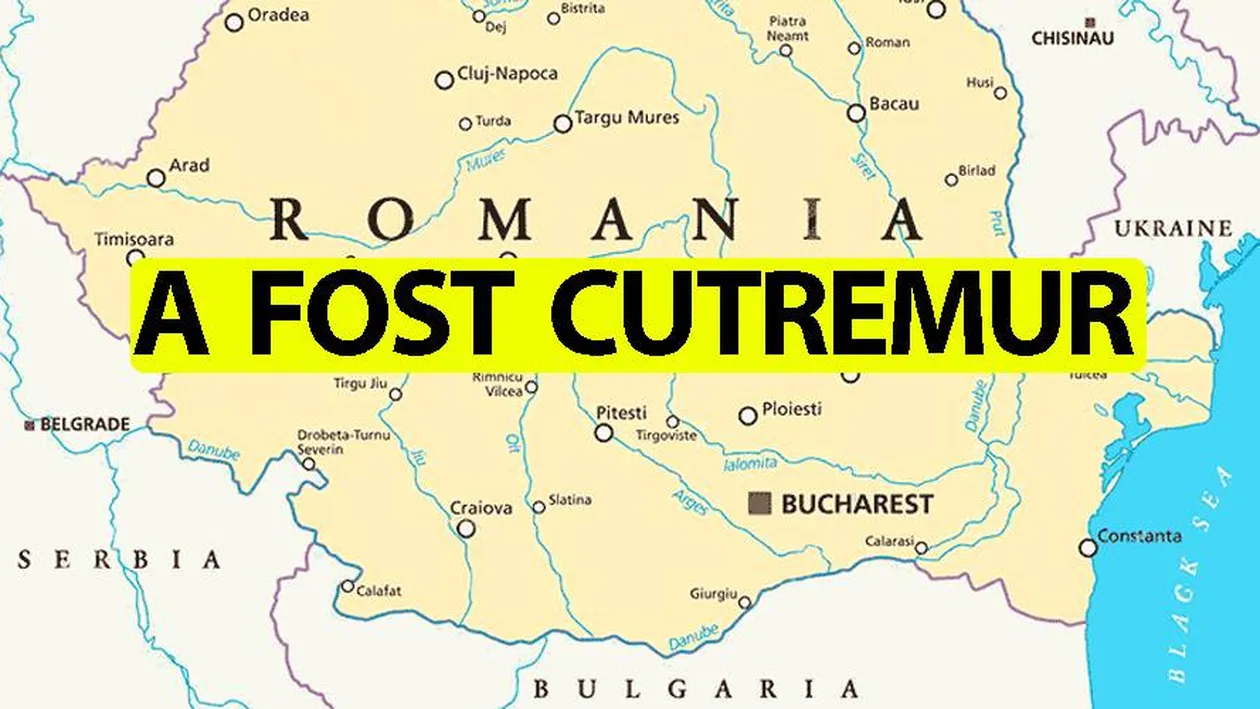 A fost cutremur mare la ora 5:22! În ce orașe din România s-a simțit