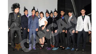 Adina Buzatu a organizat o prezentare de moda desi avea febra de 40 de grade