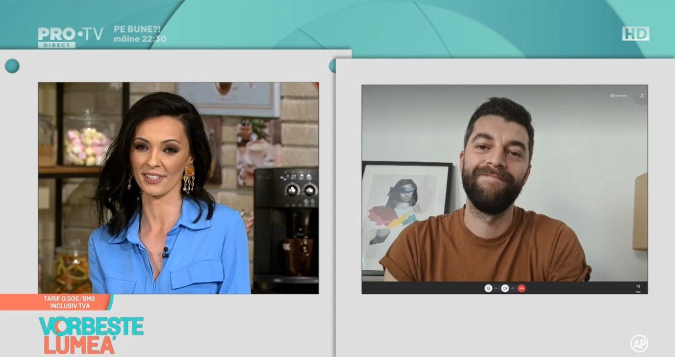 Focar de coronavirus la Pro TV? După Adela Popescu, şi Shurubel a luat COVID