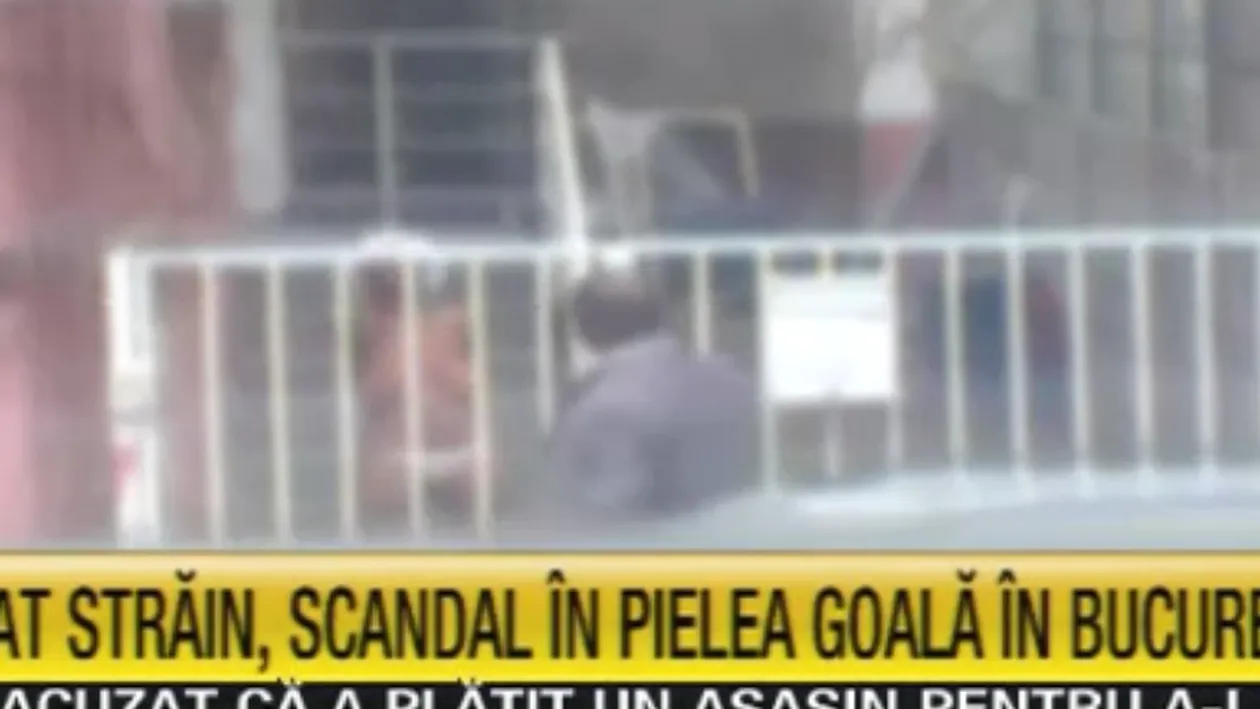 Scandal violent la Ambasada Nigeriei din Capitală! Atasatul financiar al institutiei s-a dezbrăcat în plină stradă!