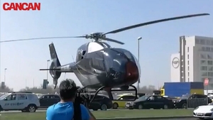 Imagini de aproape cu elicopterul de la Mamaia! Aterizarea era să se transforme într-o tragedie! Poliția a deschis o anchetă