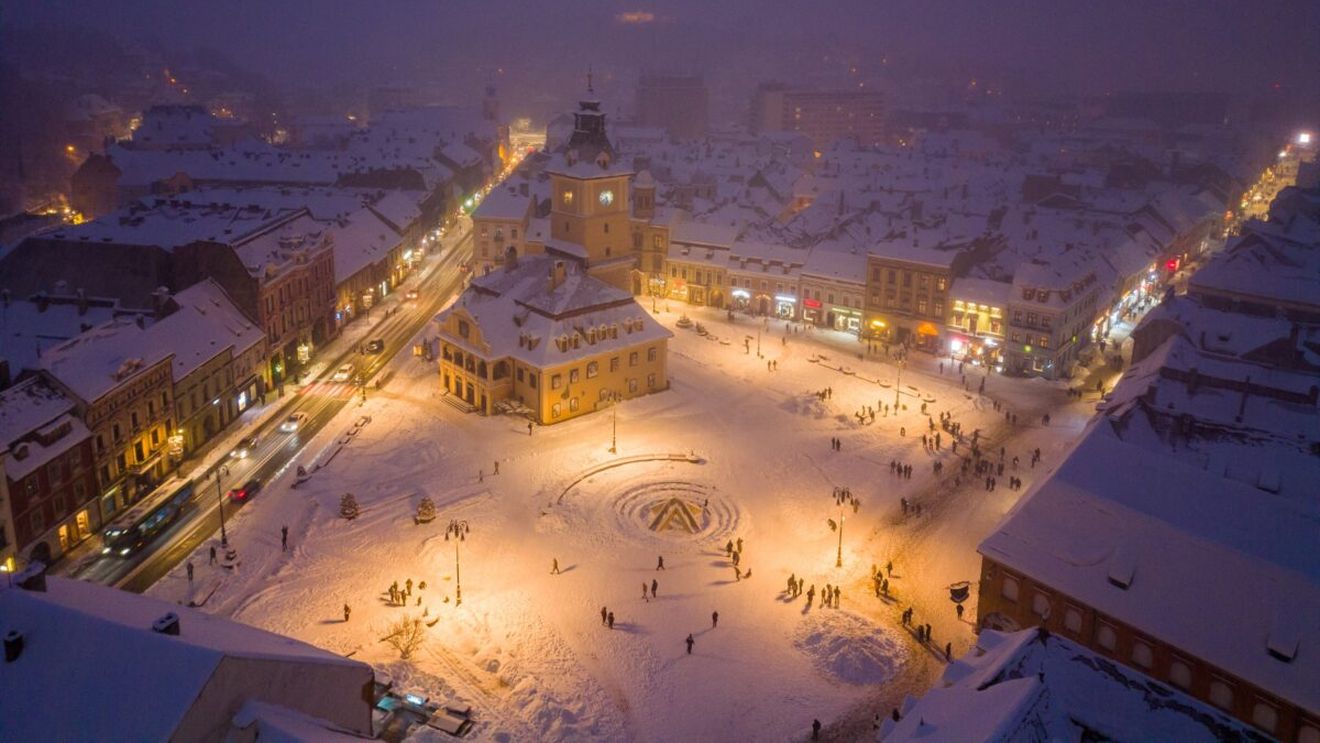 Zonele din România unde ninge ca în povești în Ajunul Crăciunului. Zăpada are chiar și 25 de cm