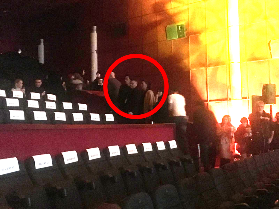 Ștefan Bănică Jr. și soția, discuții cu bodyguardul