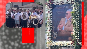 Tudor Spoitoru, condus pe ultimul drum de zeci de oameni. Gestul sfâșietor făcut de familie înaintea despărțirii definitive