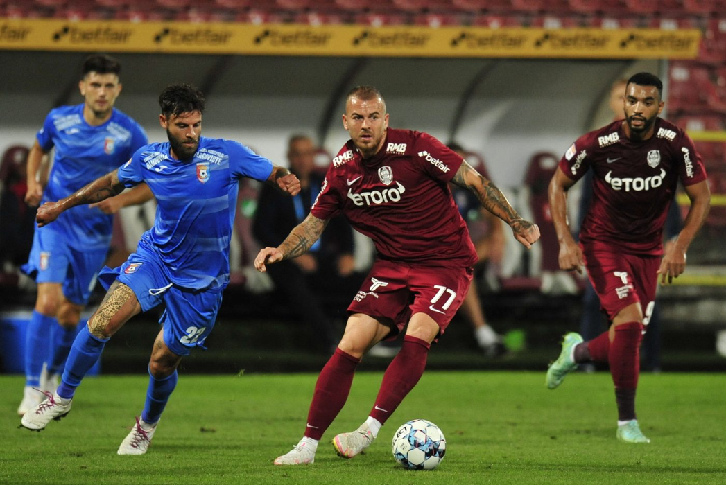 Denis Alibec, în perioada când evolua pentru CFR Cluj (SURSA FOTO: CANCAN.RO)