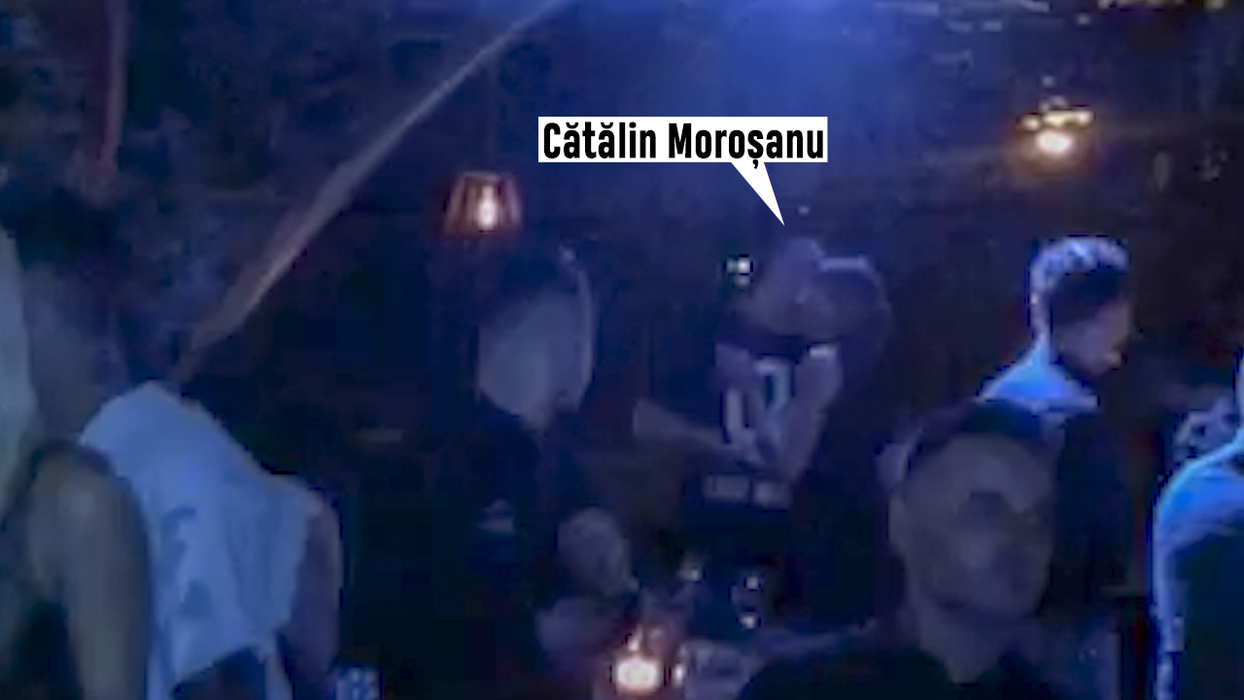 Cătălin Moroșanu a petrecut la NUBA cu Tania și Natalia, două basarabence super-sexy