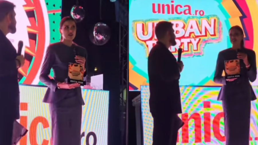Momentul în care Emily Burghelea a uitat numele revistei care o premiase și i-a mulțumit altei publicații. Radu Ciucă a pus-o imediat în temă