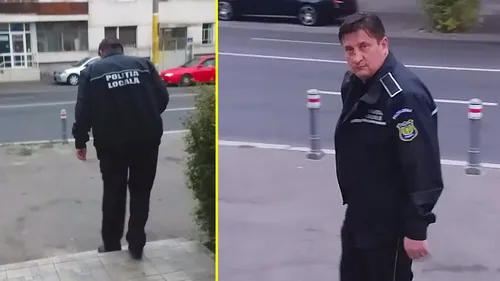 Agent de la Poliţia Locală, rupt de beat pe străzile din Constanţa. Omul abia se poate ţine pe picioare. VIDEO