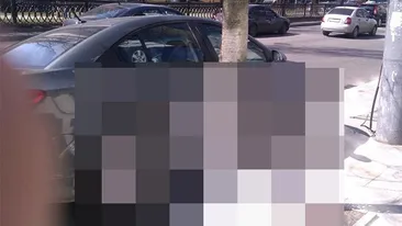 Atentie unde iti parchezi masina! Un loc liber poate deveni o adevarata capcana! Ce a patit acest sofer din Bucuresti