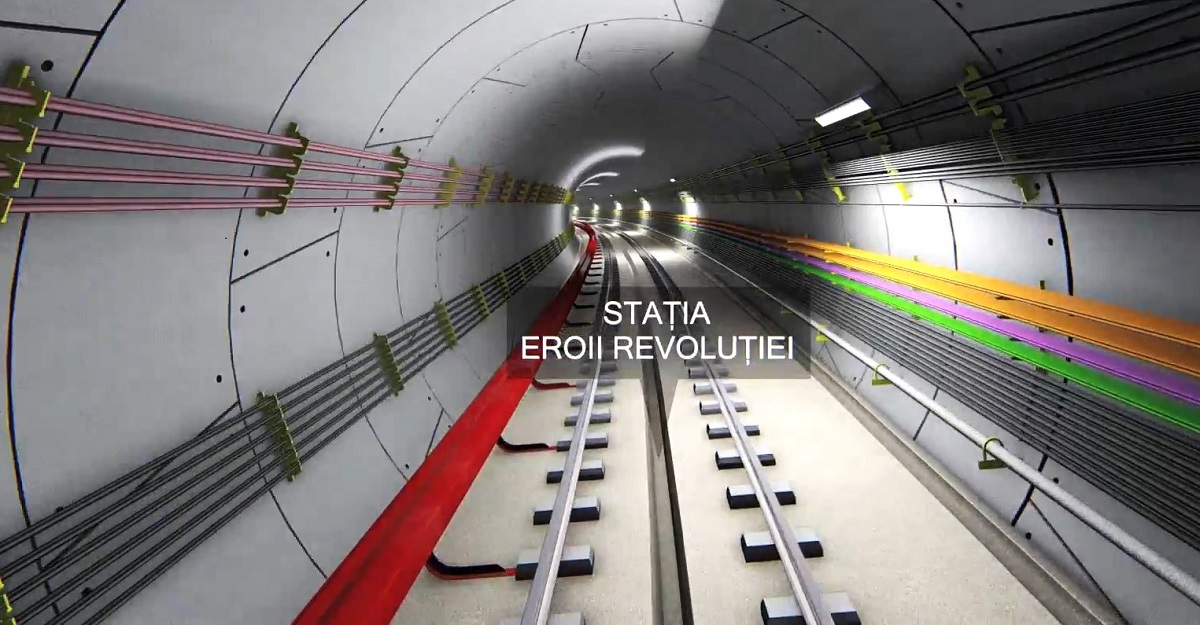 FOTO | Eroii Revoluției devine punct-cheie pe noua magistrală de metrou care urmează să lege Gara de Nord cu Piața Progresul. Cum vor arăta stațiile și care este traseul complet