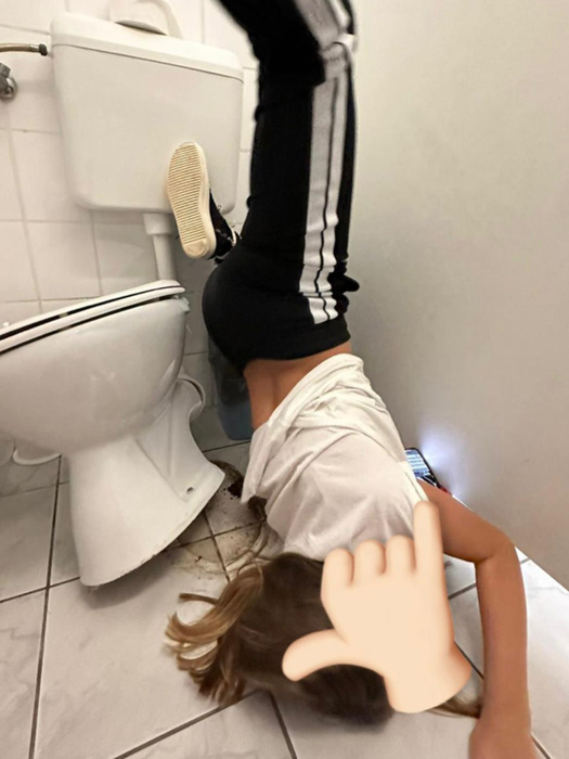 După ce a consumat alcool, eleva s-a aruncat în cap / Sursă foto: Instagram