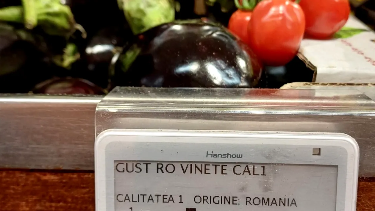 Cât costă 1 kg de vinete în Mega Image București. Reacția APC: E mai scump ca în Bruxelles, capitala Uniunii Europene!