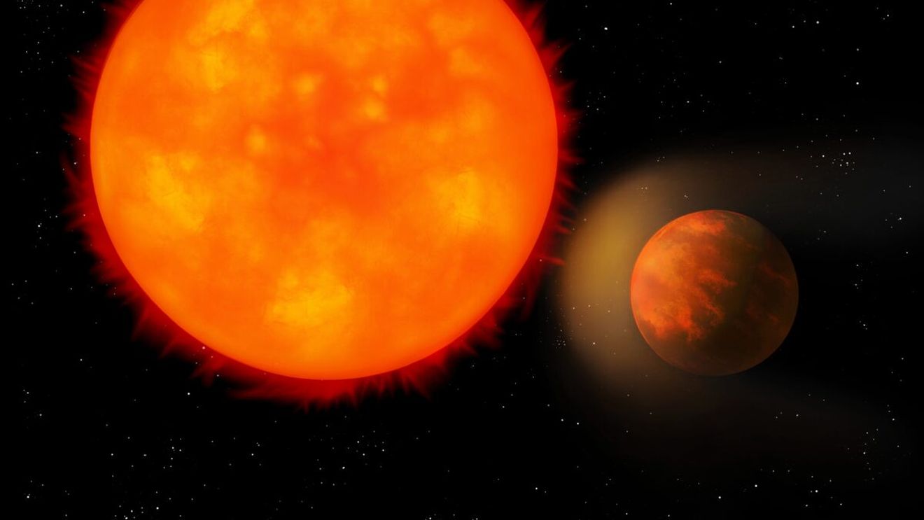 O planetă-gigant a fost recent descoperită de specialiști. Este atât de aproape de steaua în jurul căreia gravitează, încât „se distruge singură”