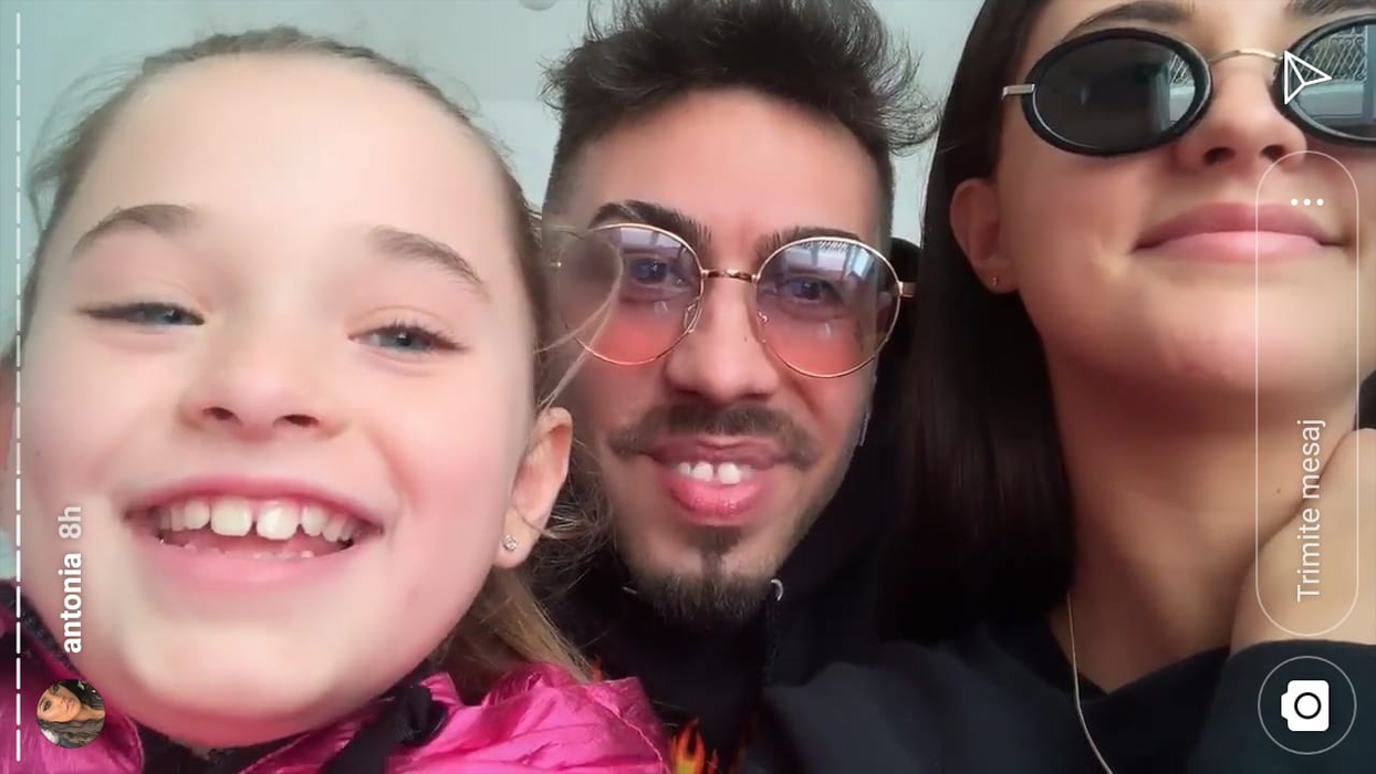 Alex Velea e topit după “fiica lui vitregă”! Antonia l-a filmat în timp ce o răsfața pe Maya