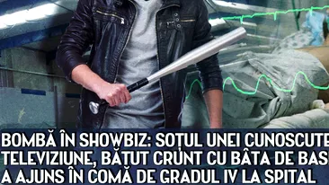 BOMBĂ în showbiz: Soţul unei cunoscute vedete de televiziune, bătut crunt cu bâta de baseball. A ajuns în comă de gradul IV