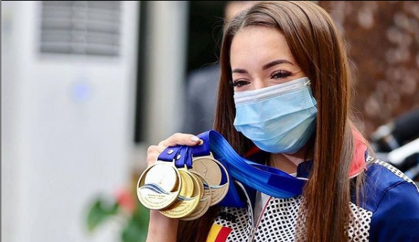 Larisa Iordache este una dintre cele mai valoroase gimnaste ale României